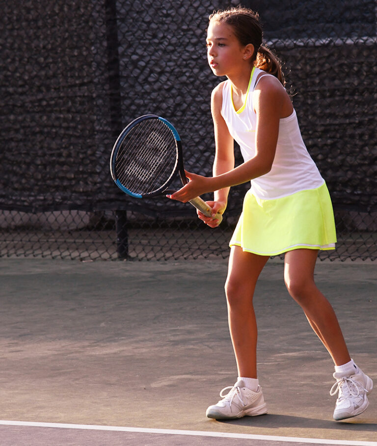 Kristyna Tennis Dress Neon Zoe Alexander UK Junior Tennis Apparel