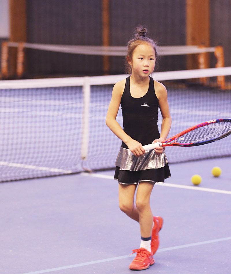 black tennis for girls