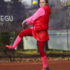 puffa gilet jacket and belinda red girls tennis dress by zoe alexander