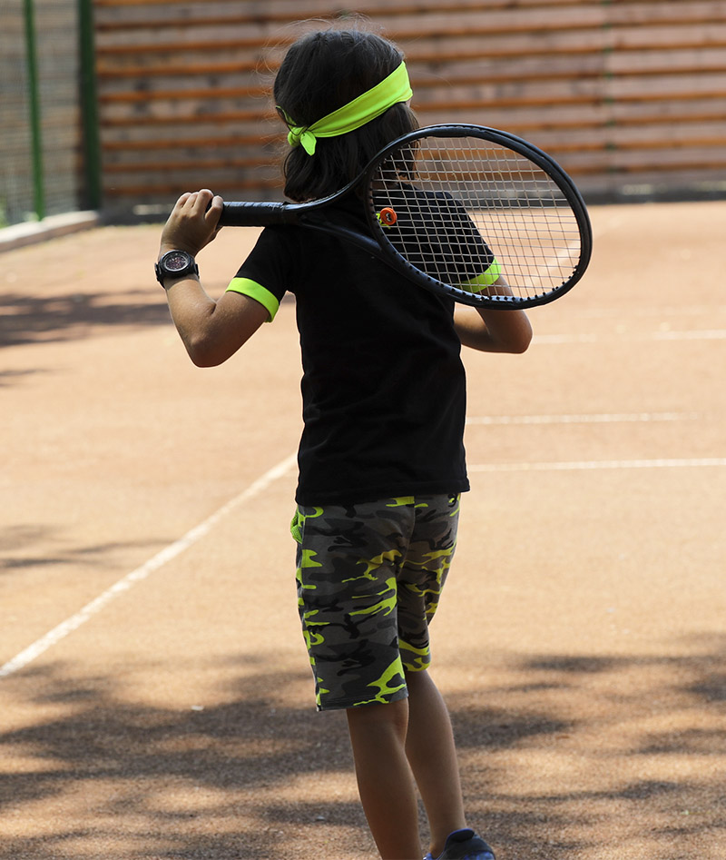 lucas boys tennis top tee shirt black by zoe alexander