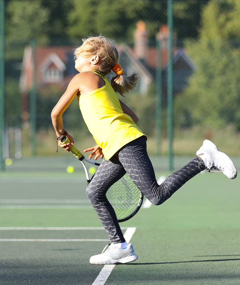 Girls Tennis Long Leggings Virginia - Zoe Alexander
