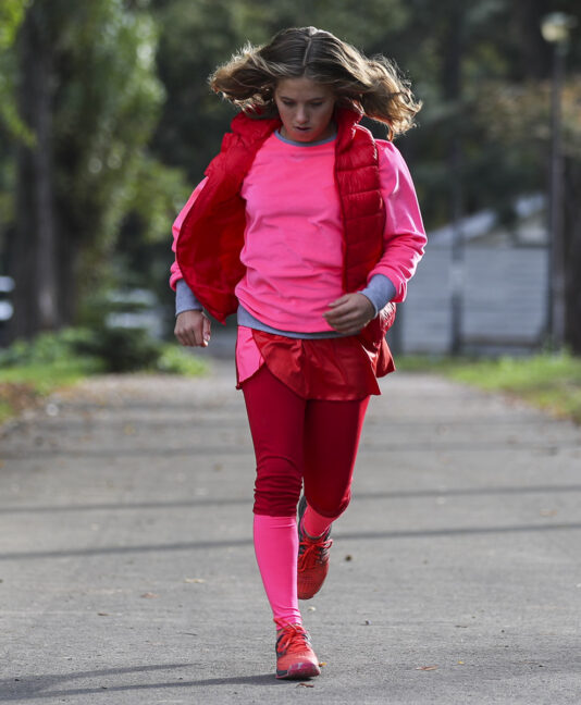 celine neon pink fleece sweatshirt for girls tennis