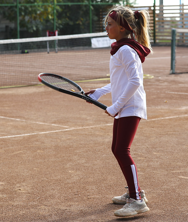 Girls Tennis Leggings Fleece Lined Virginia