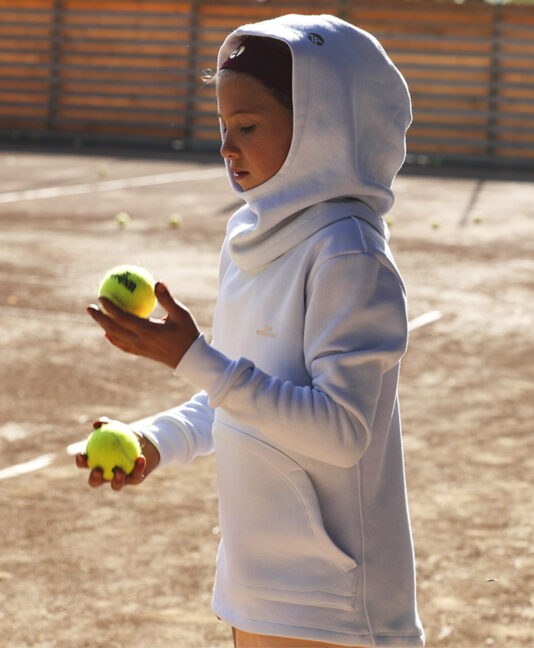 White Tennis Gear - Zoe Alexander