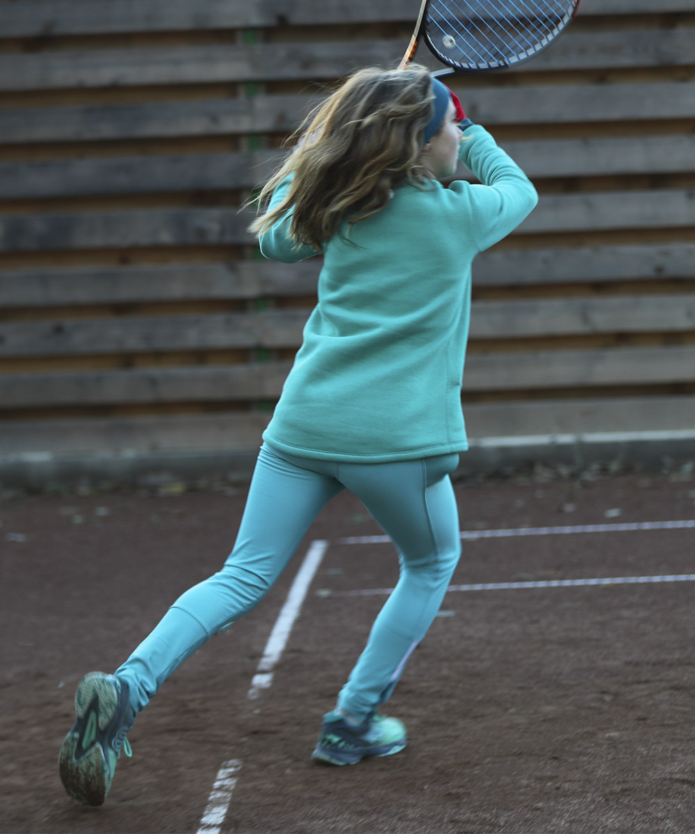 Girls Tennis Leggings Fleece Lined Zara - Zoe Alexander