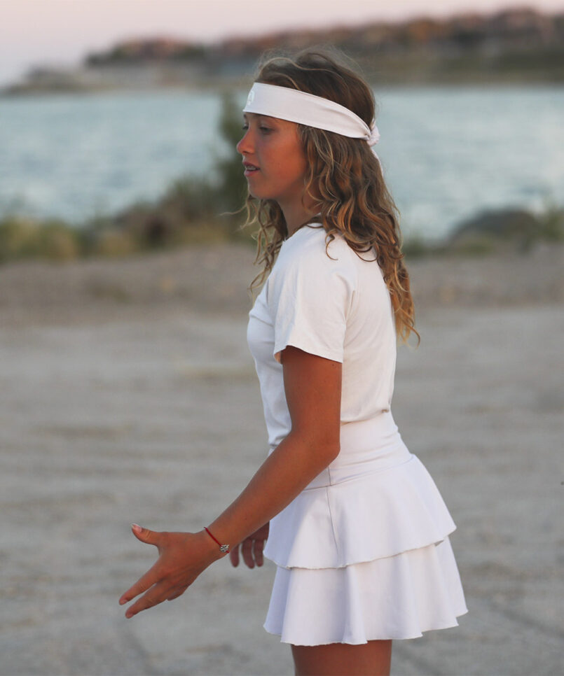 wimbledon white skirt girls tennis by zoe alexander