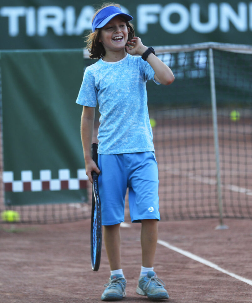 boys tennis outfit aqua cloud by zoe alexander