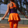 aryna girls tennis dress violet and orange by zoe alexander