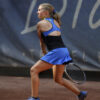 blue cincinnati tennis dress for girls by zoe alexander