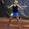 blue cincinnati tennis dress for girls by zoe alexander