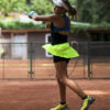 neon yellow cincinnati open girls tennis dress by zoe alexander