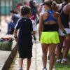 neon yellow cincinnati girls tennis dress by zoe alexander