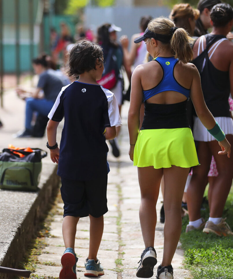 neon yellow cincinnati girls tennis dress by zoe alexander