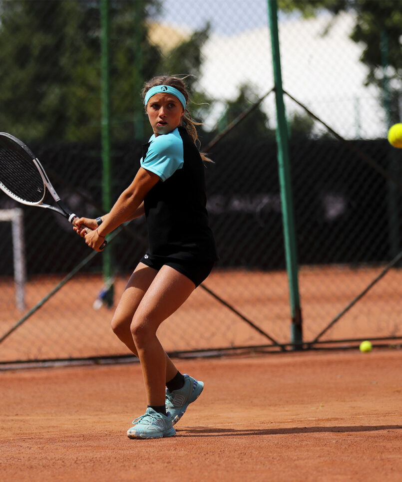 monica mint raglan tennis tee top for girls by zoe alexander