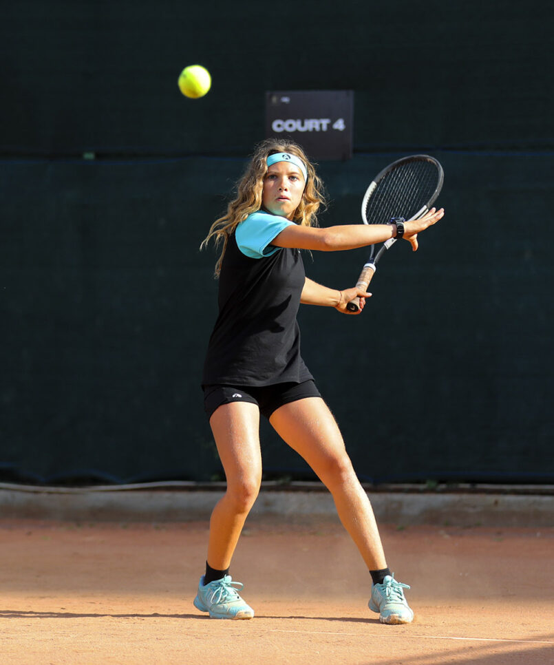 monica mint raglan tennis tee top for girls by zoe alexander