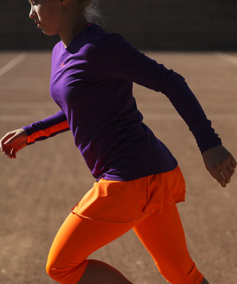 aryna girls tennis cropped leggings by zoe alexander