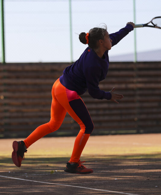 aryna girls tennis long leggings by zoe alexander