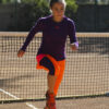 aryna long sleeve tennis training top by zoe alexander