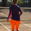 aryna long sleeve tennis training top by zoe alexander