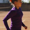 aryna long sleeve tennis training top by zoe alexander