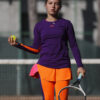 aryna long sleeve tennis training top by zoe alexander