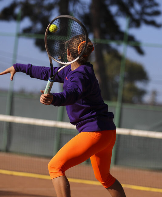 aryna winter wear girls tennis sweatshirt by zoe alexander