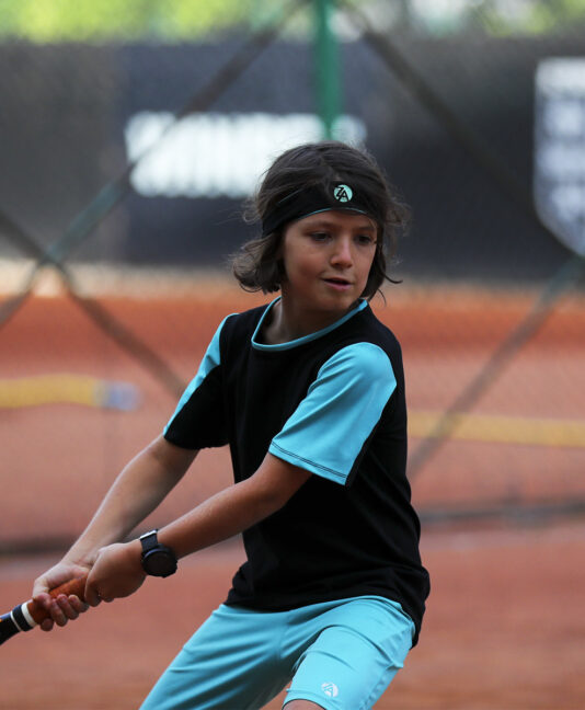 caspar boys tennis outfit black and mint by zoe alexander