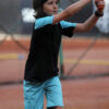 caspar boys tennis outfit black and mint by zoe alexander