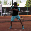 caspar boys tennis outfit black and mint by zoe alexander