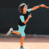 caspar boys tennis outfit black and mint by zoe alexander