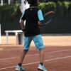 caspar boys tennis outfit black and mint by zoe alexander