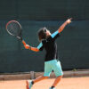 caspar boys tennis outfit black and mint by zoe alexander