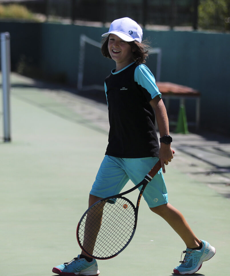 caspar boys tennis outfit black and mint by zoe alexander