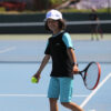 caspar boys tennis outfit black and mint by zoe alexander