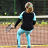 monica winter fleece lined tennis leggings with ball pocket by zoe alexander