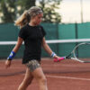 new leopard girls tennis shorts by zoe alexander