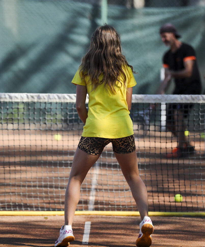 new leopard girls tennis shorts by zoe alexander