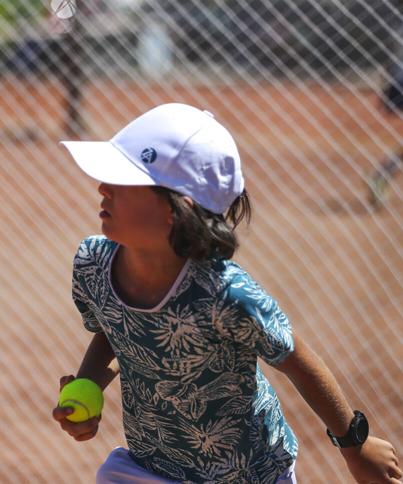 petrol leaf print boys tennis outfit by zoe alexander