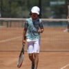 petrol leaf print boys tennis outfit by zoe alexander