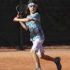 petrol leaf print boys tennis outfit by zoe alexander