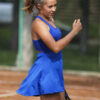 us open blue girls tennis dress by zoe alexander