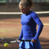 us open blue girls tennis dress by zoe alexander