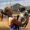 us open blue girls tennis dress by zoe alexander