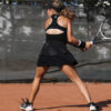 girls tennis vest daria black by zoe alexander