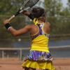 girls tennis vest viviana yellow by zoe alexander