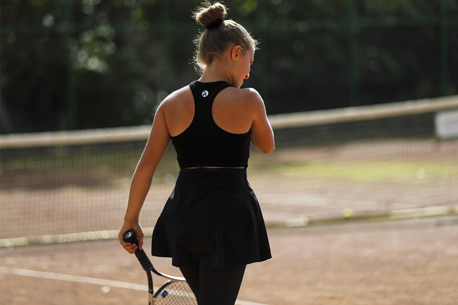 daria black girls tennis dress by zoe alexander