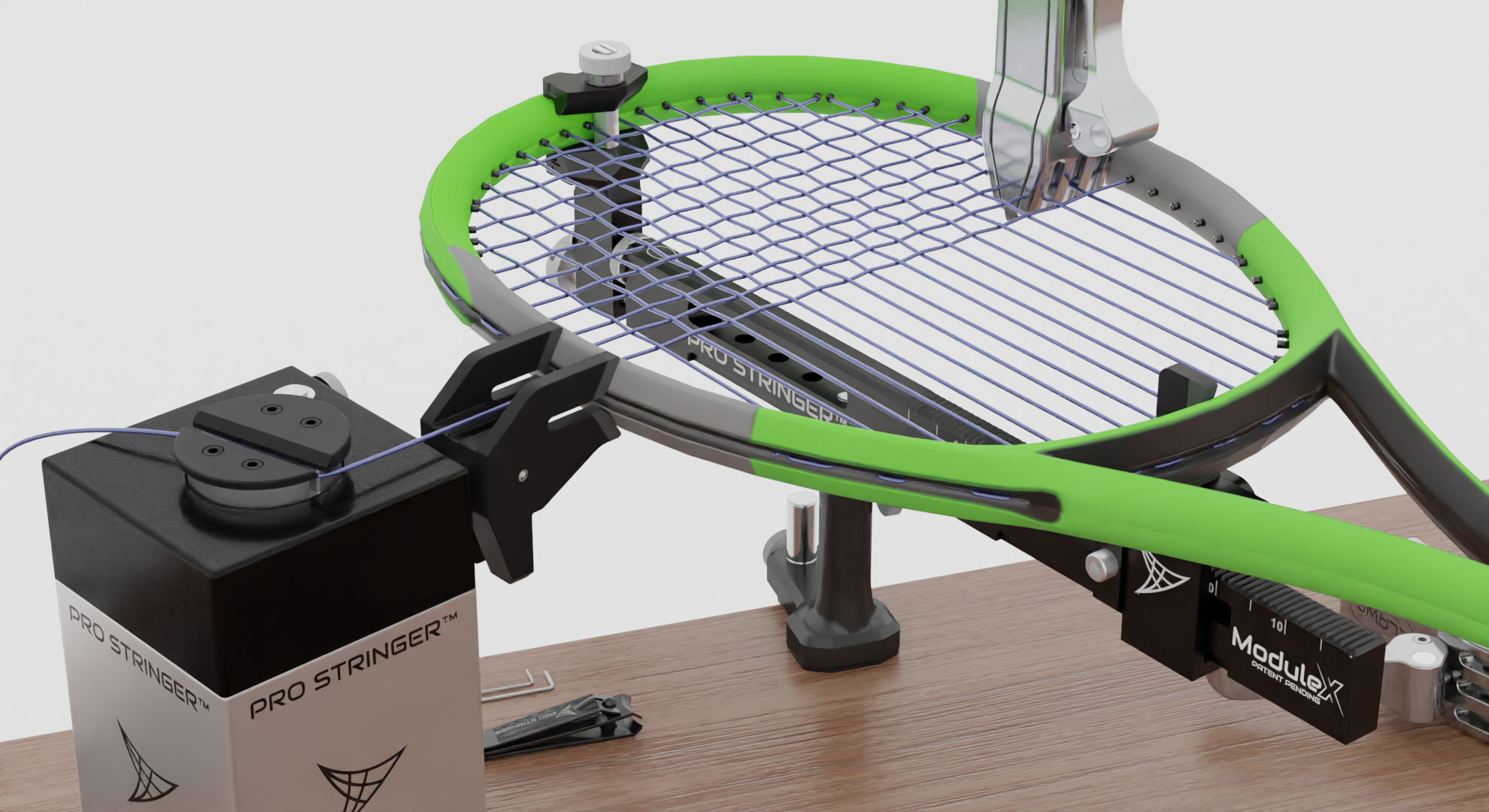 Pro-Stringer PS 3.0 tennis racket stringing machine from Zoe Alexander