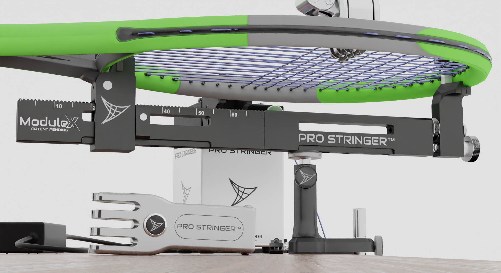 Pro-Stringer PS 3.0 tennis racket stringing machine from Zoe Alexander