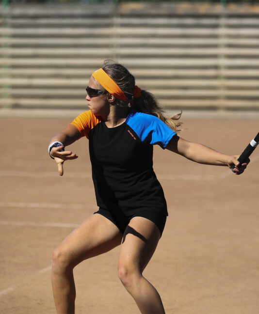 madrid girls raglan tennis tee top by zoe alexander