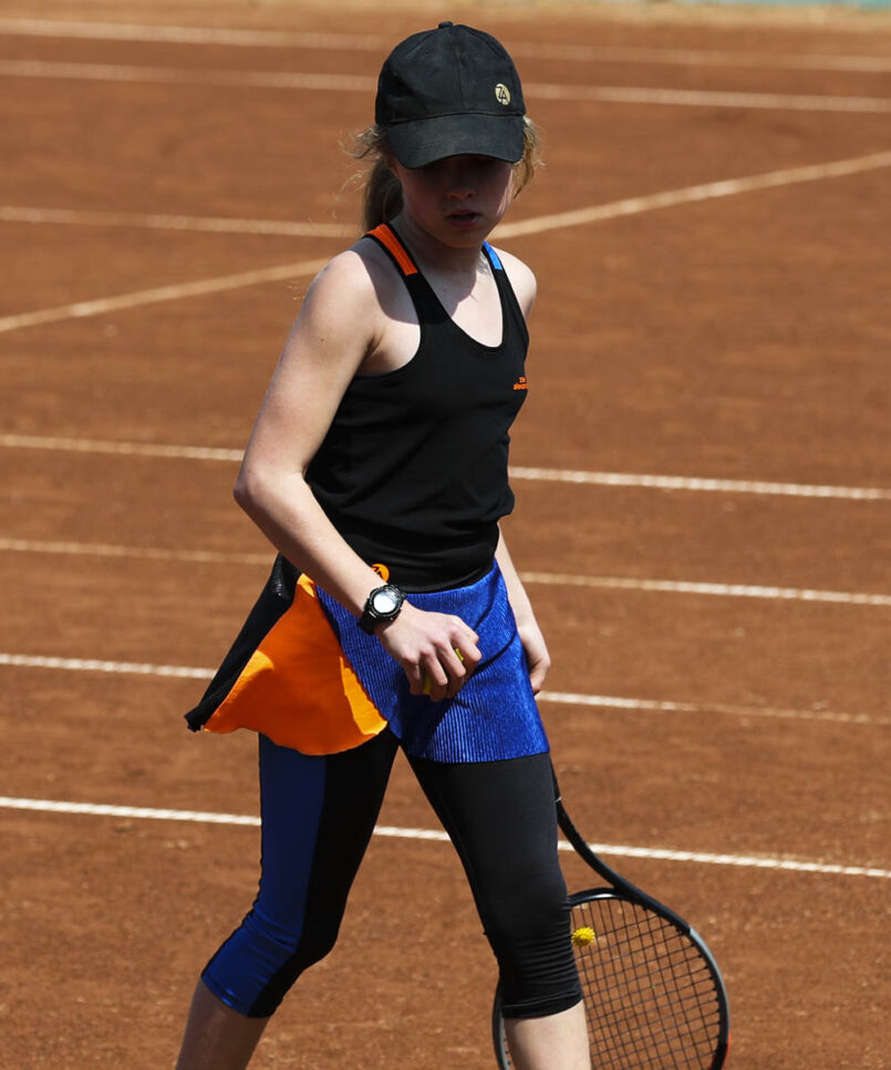 madrid girls tennis skirt crossover by zoe alexander